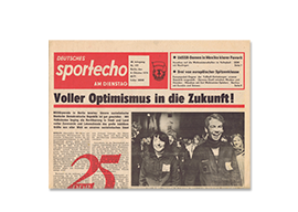 Deutsches Sportecho - Original-Zeitung online bei JAGARO kaufen