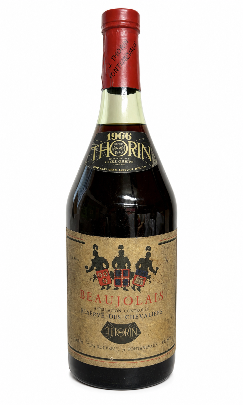 Wein 1966 Beaujolais Reserve des Chevaliers Thorin