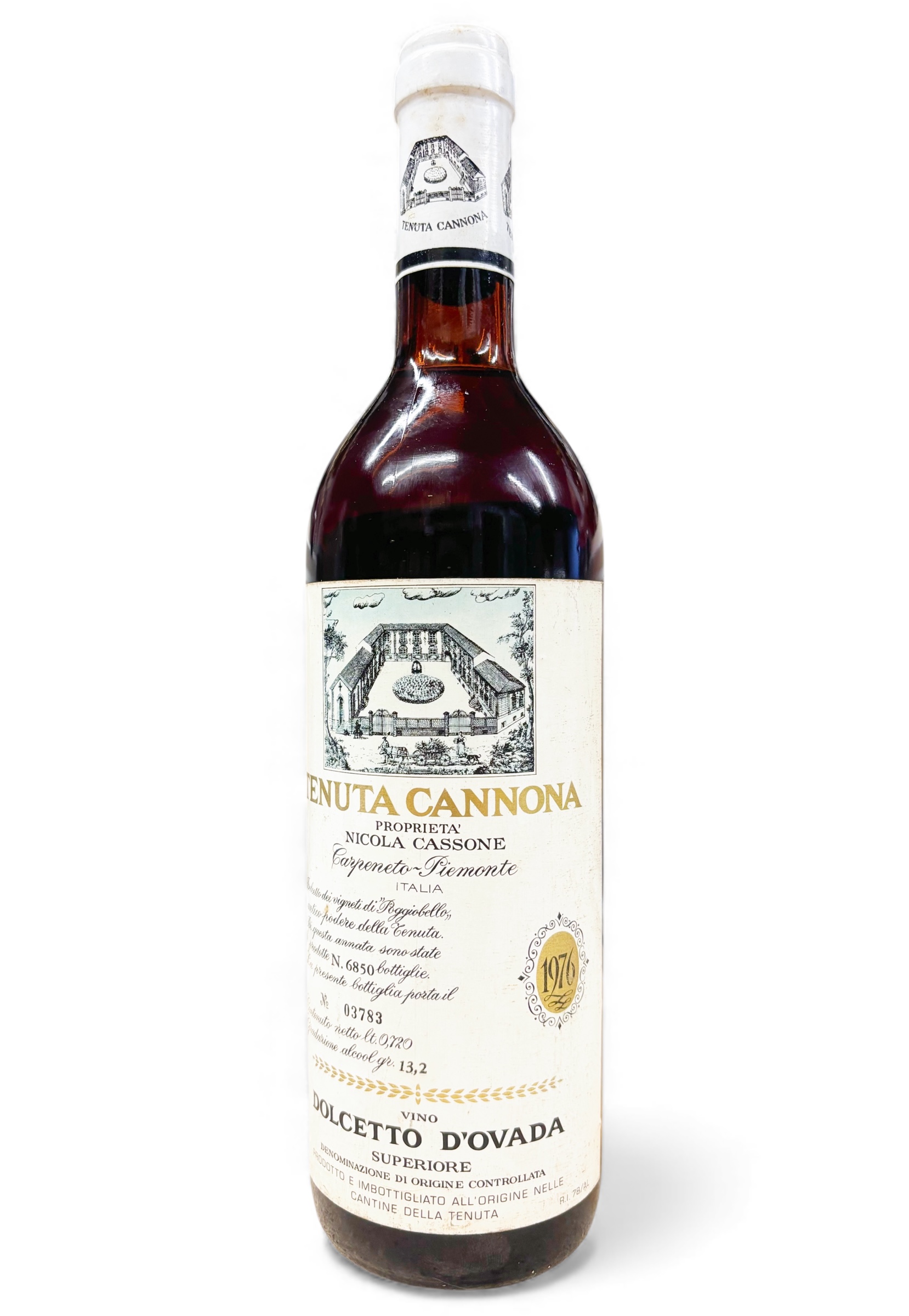 Wein 1976 Dolcetto d´ Ovada Superiore Cannona