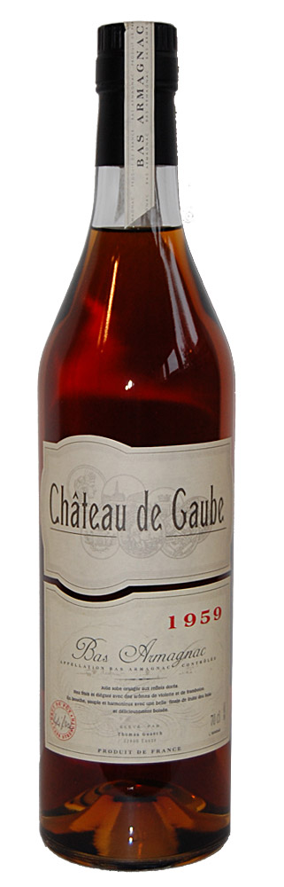 Armagnac 1959 Bas-Armagnac Chateau de Gaube