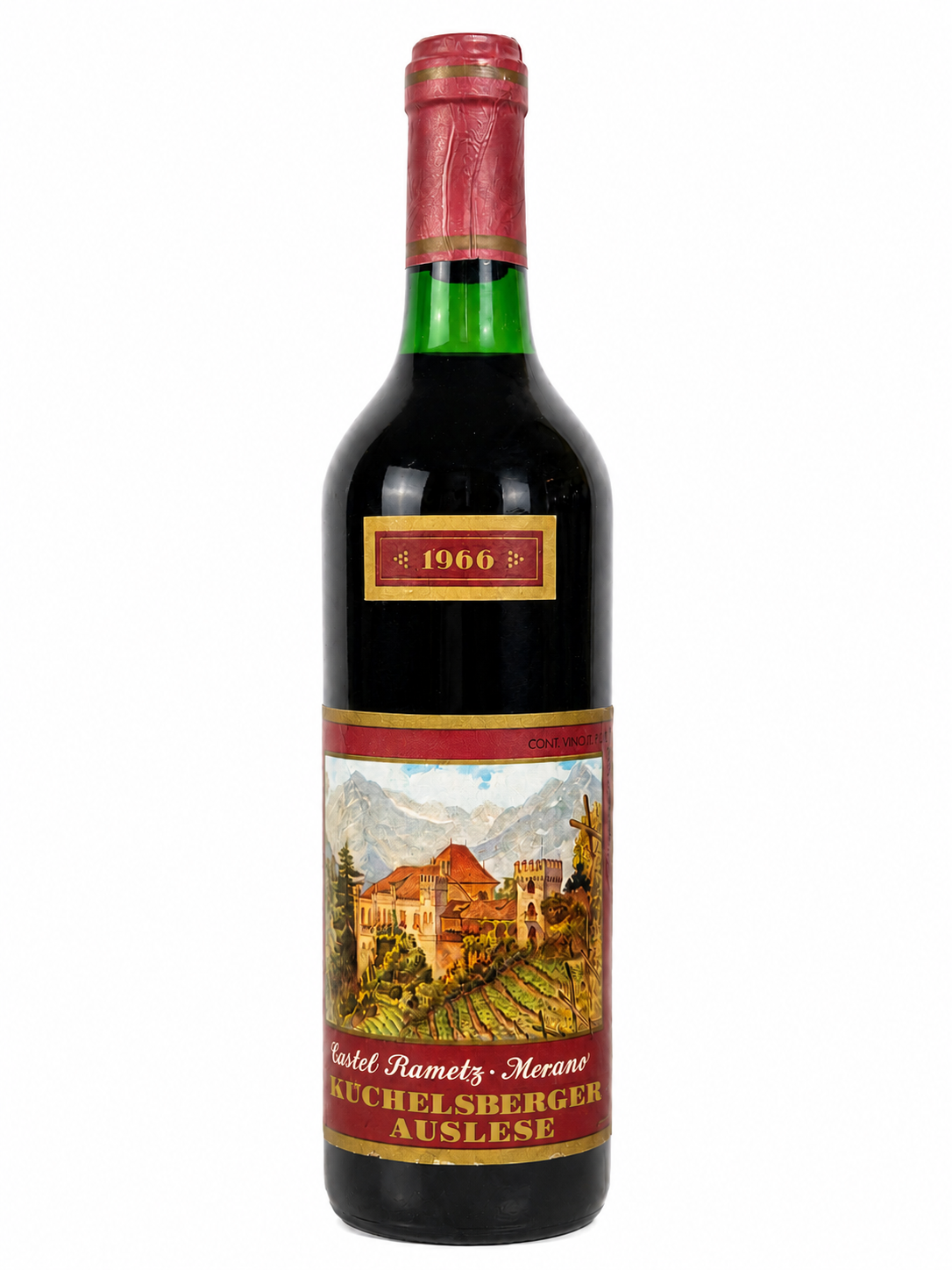 Wein 1966 Küchelsberger Auslese Castel Rametz
