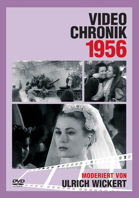 DVD 1956 Chronik Deutsche Wochenschau in Holzkiste mit Gravur