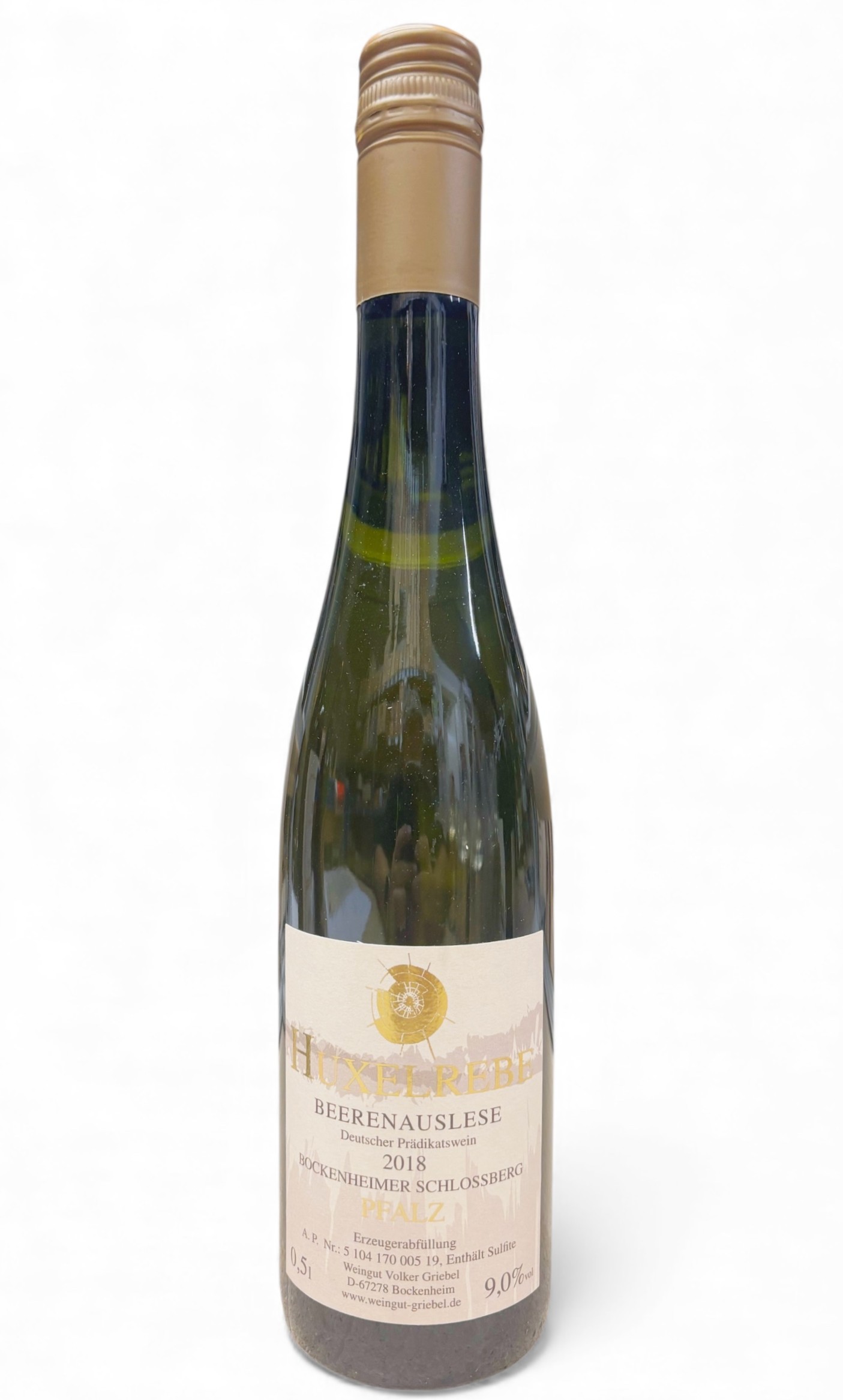 Wein 2018 Bockenheimer Schlossberg Huxelrebe Beerenauslese