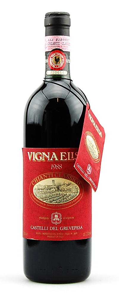 Wein 1988 Chianti Classico Castelli del Grevepesa