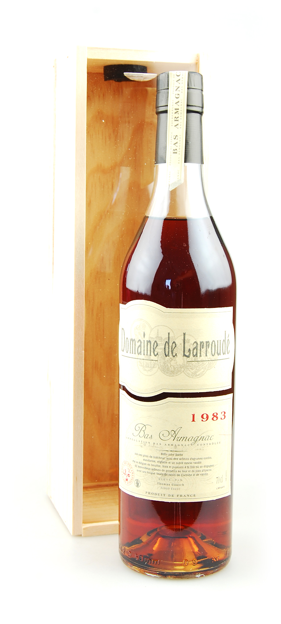Armagnac 1983 Bas-Armagnac Chateau de Charue