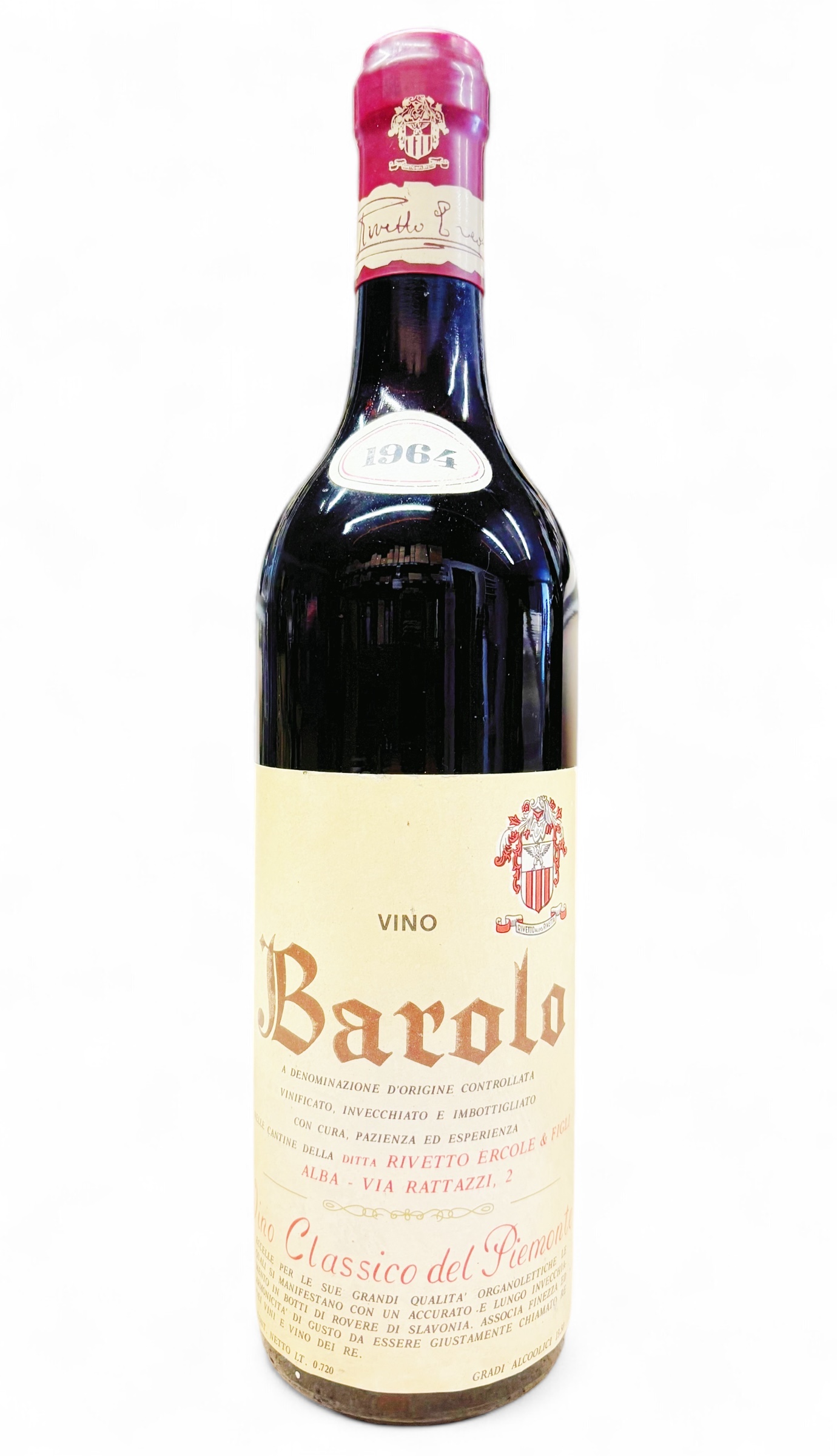 Wein 1964 Barolo Rivetto