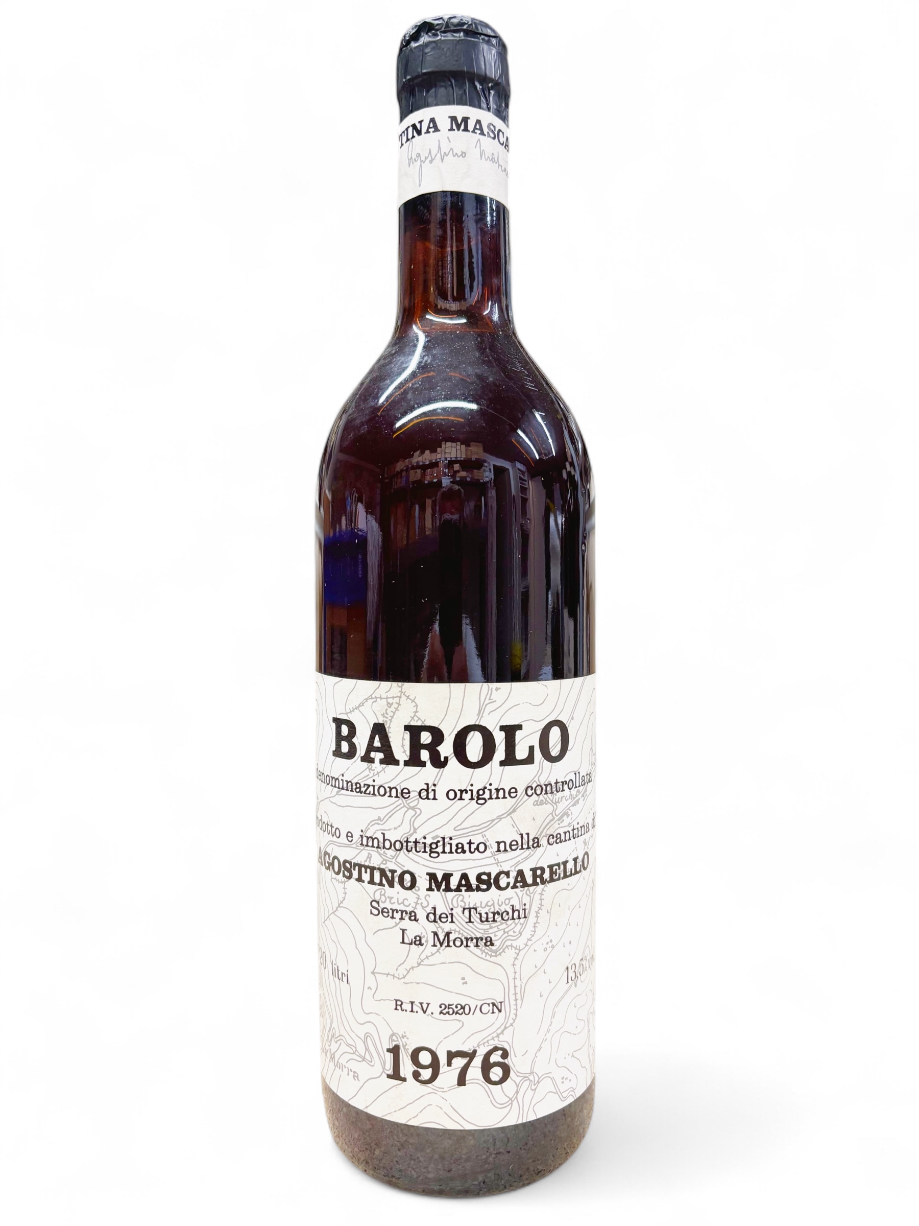 Wein 1976 Barolo Agostino Mascarello - very clear