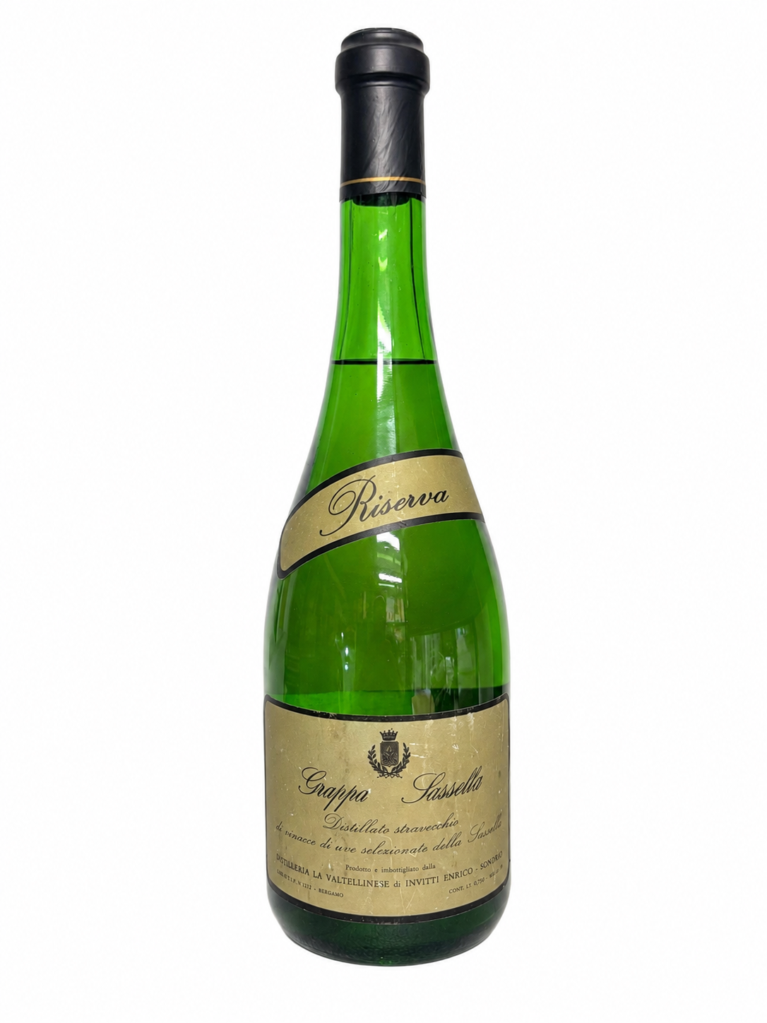 Grappa 1977 Sassella Riserva stravecchio di Invitti Enrico