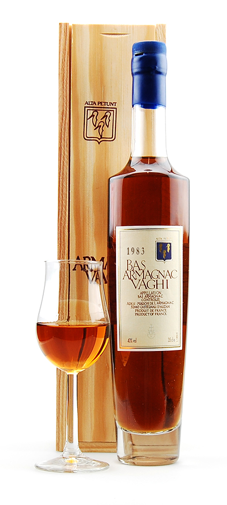 Armagnac 1983 Bas-Armagnac Vaghi des Hauses Sigognac