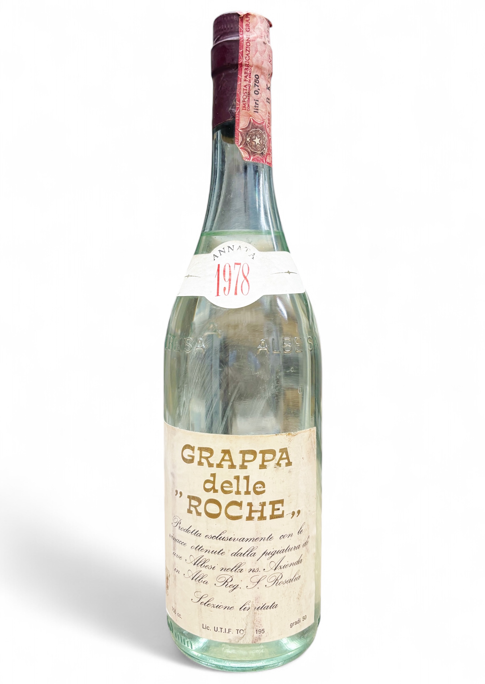 Grappa 1978 delle Roche Albesi