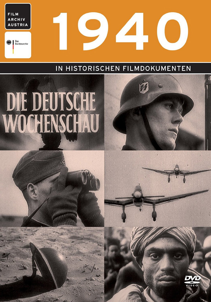 DVD 1940 Chronik Austria Wochenschau in Holzkiste mit Gravur