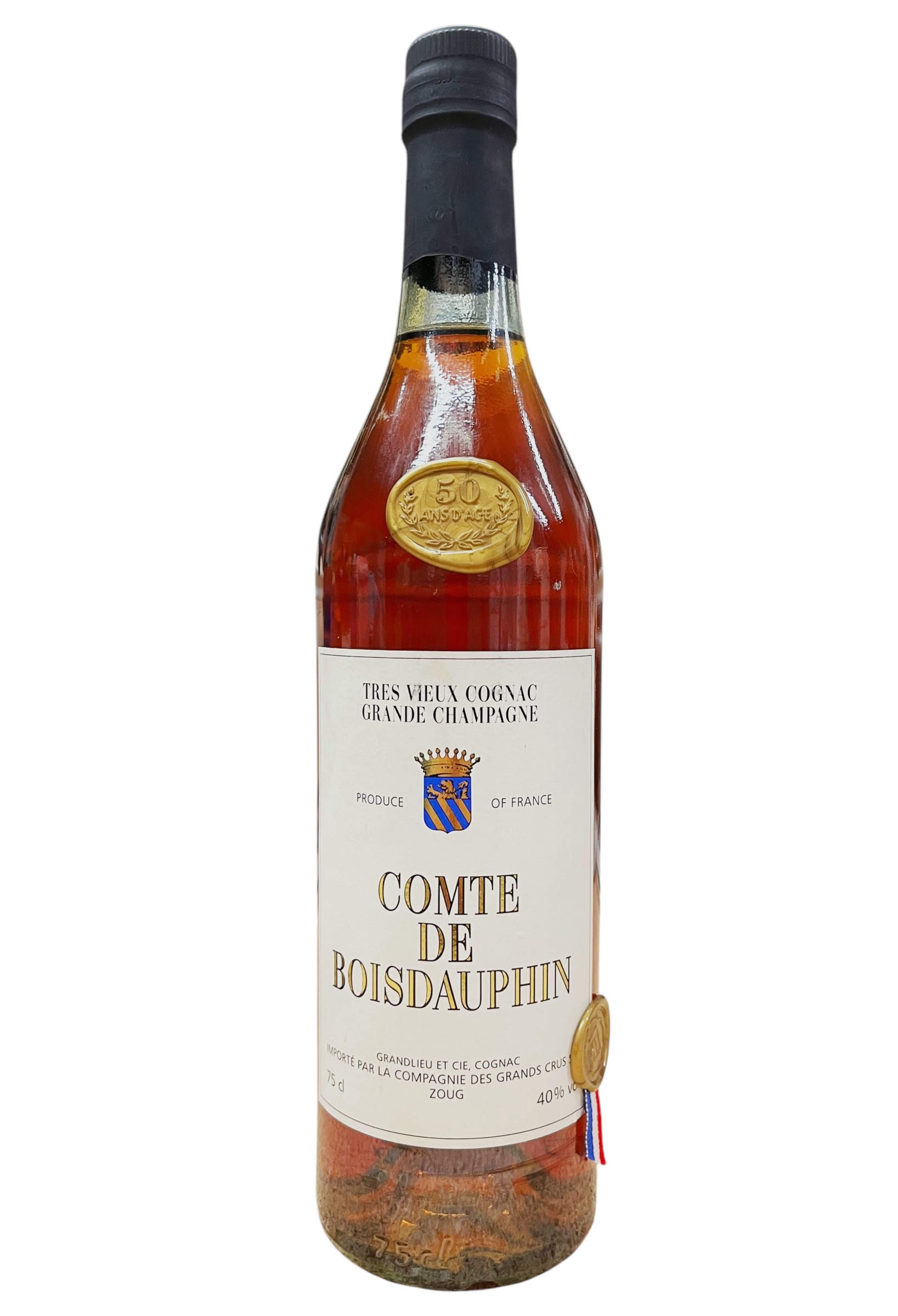 Cognac Comte de Boisdauphin Tres Vieux 50 Jahre