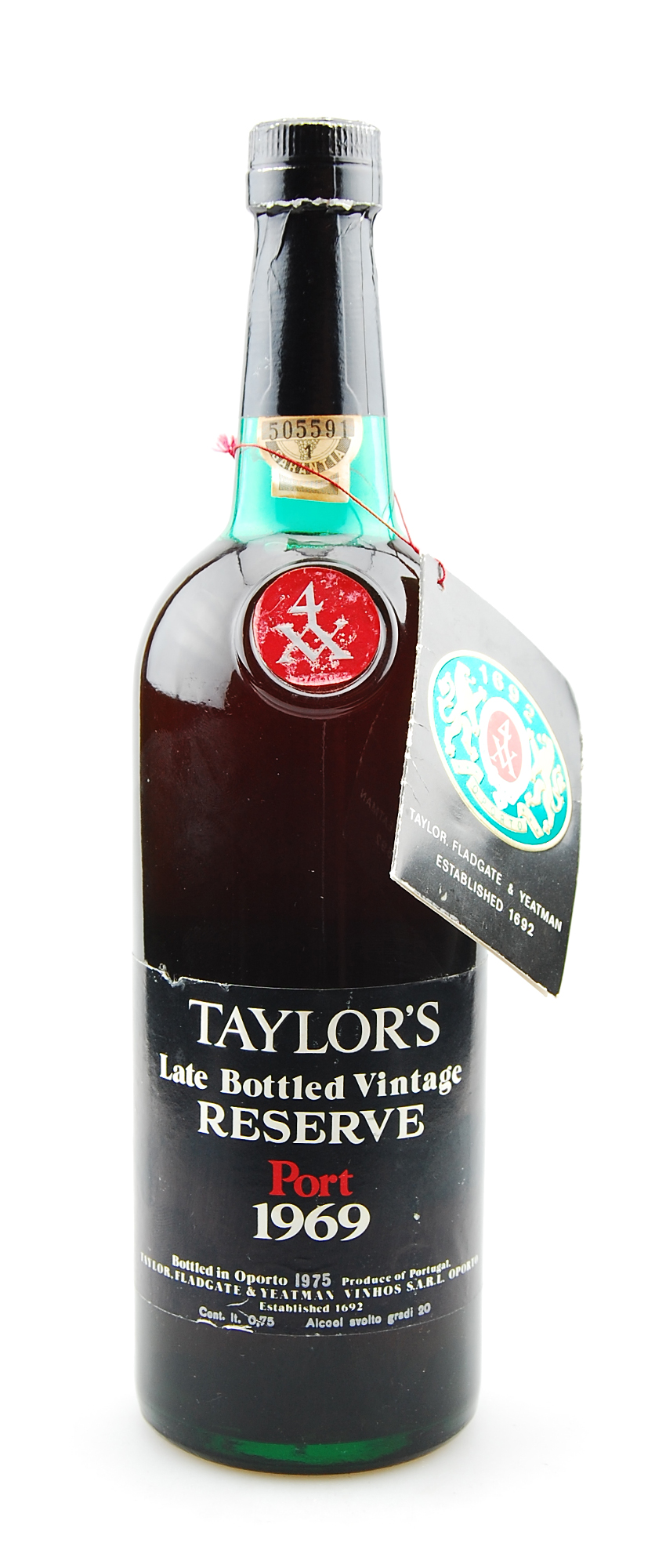 Portwein 1969 Taylors LBV Reserve Port