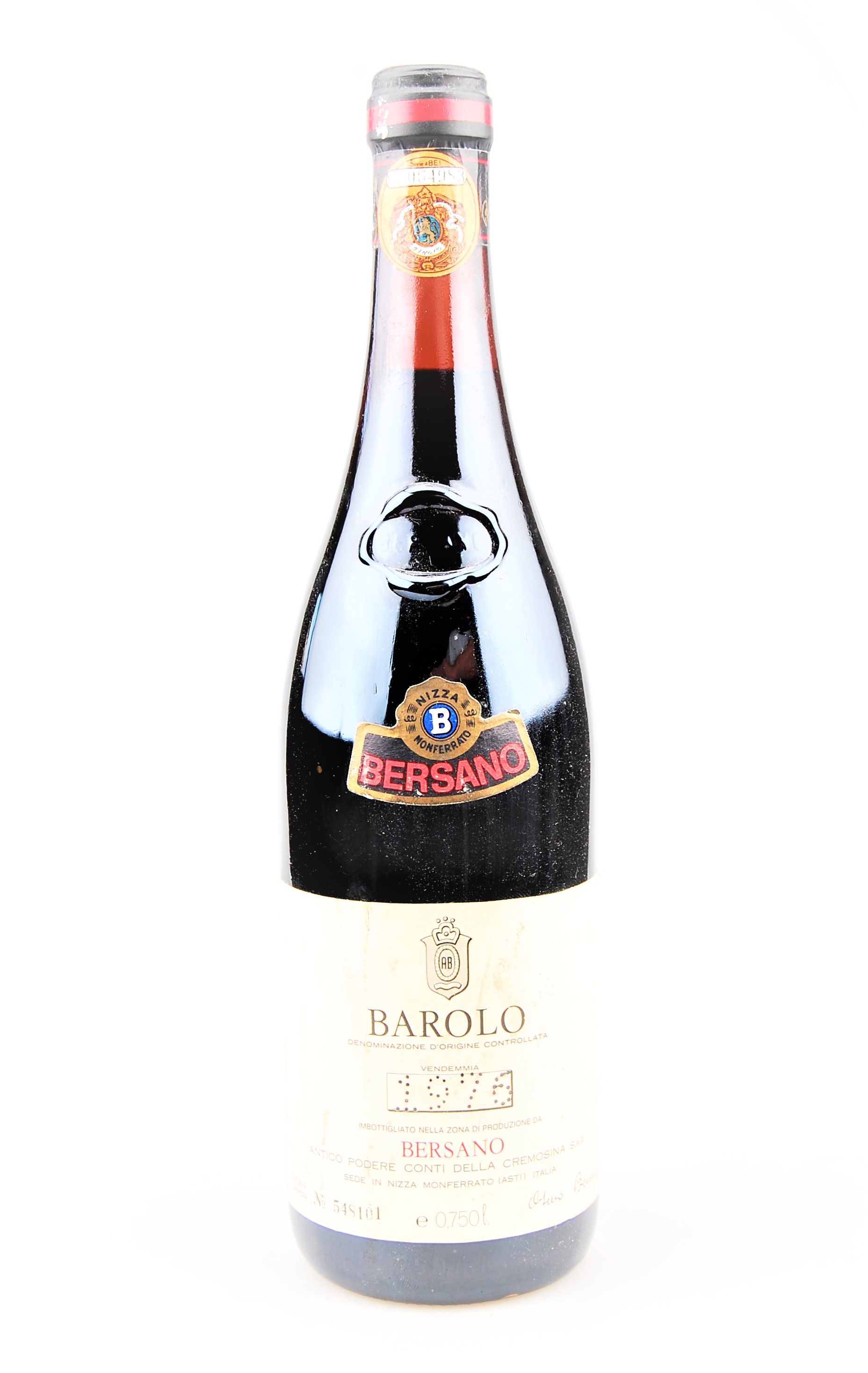 Wein 1976 Barolo Bersano Antico Podere della Cremosina