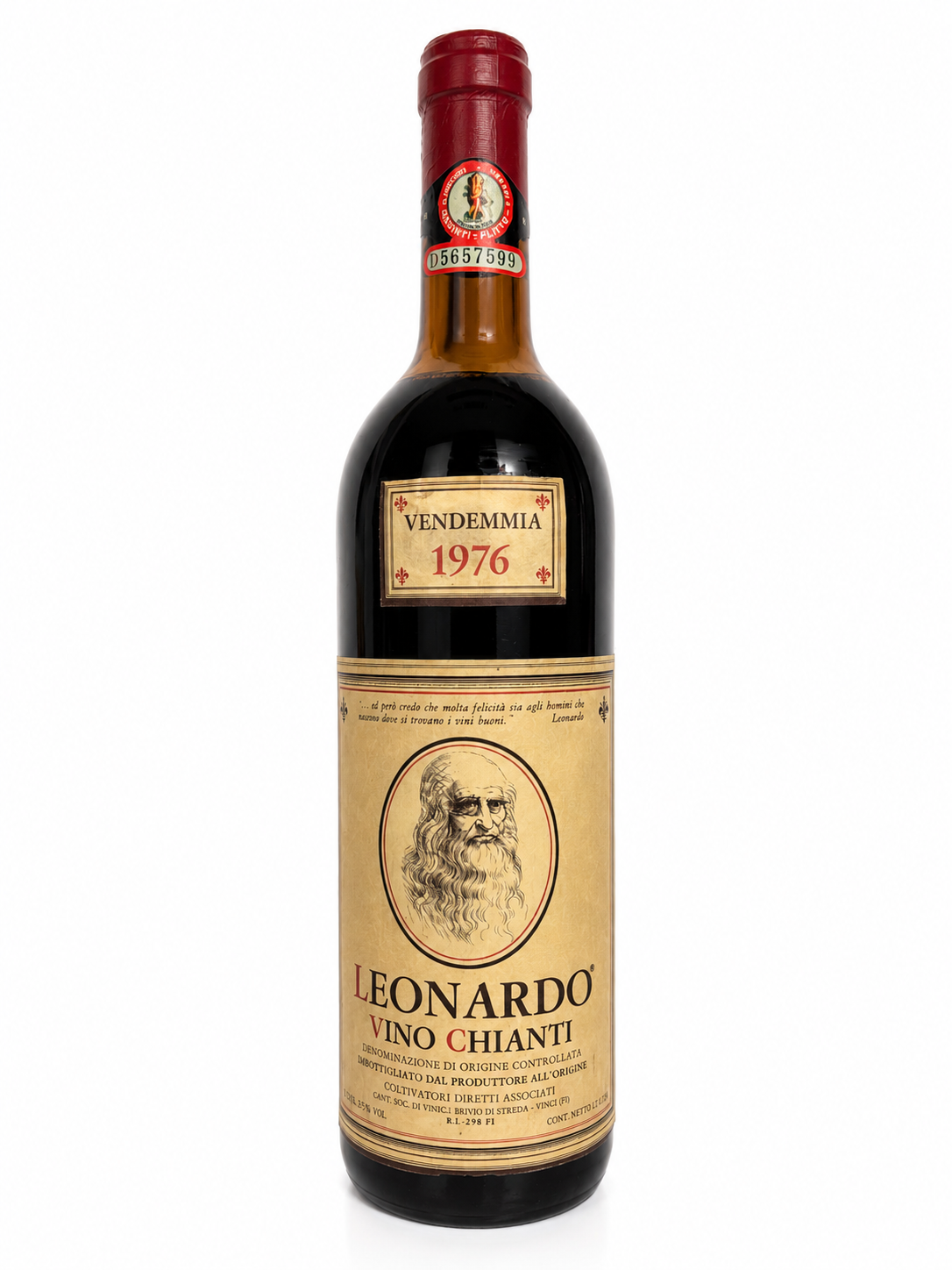 Wein 1976 Chianti Leonardo Cantina Soc. di Vinci