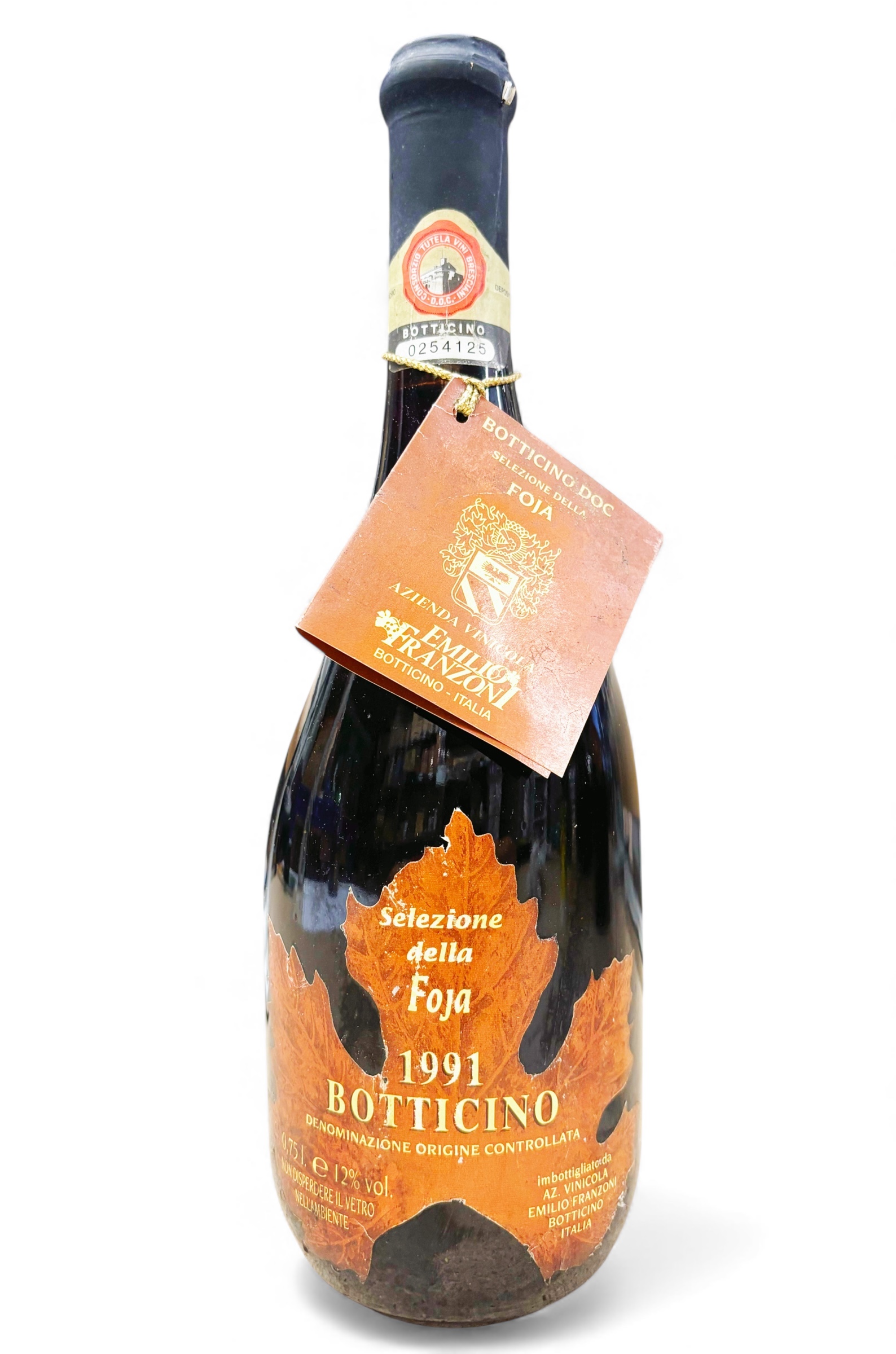 Wein 1991 Botticino Foja Franzoni