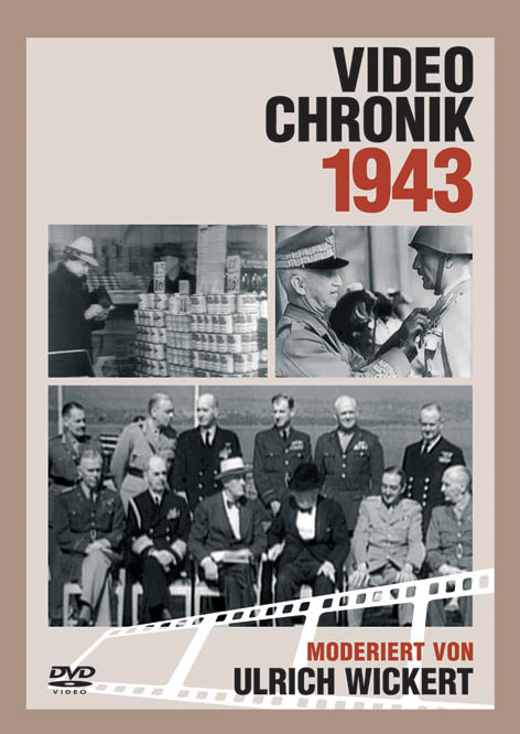 DVD 1943 Chronik Deutsche Wochenschau in Holzkiste mit Gravur
