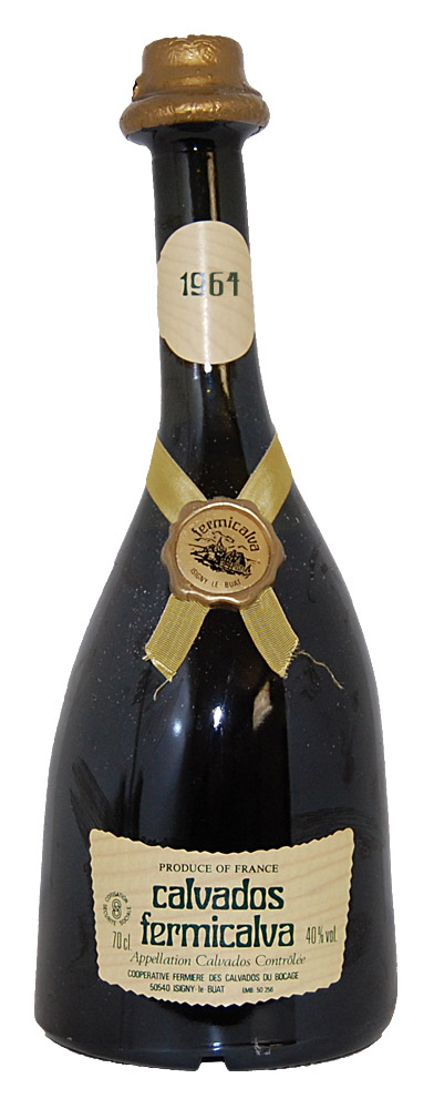 Calvados 1964 Fermicalva Appelation Calvados Controlée