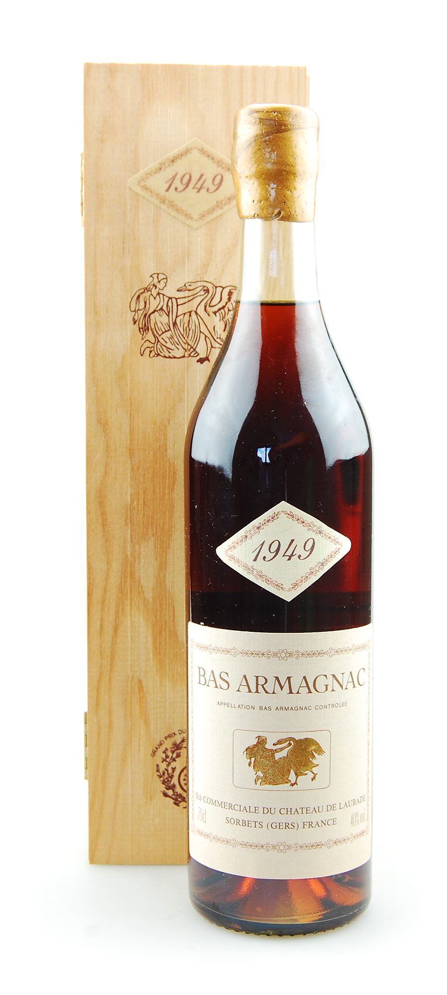 Armagnac 1949 Bas-Armagnac Chateau de Laubade