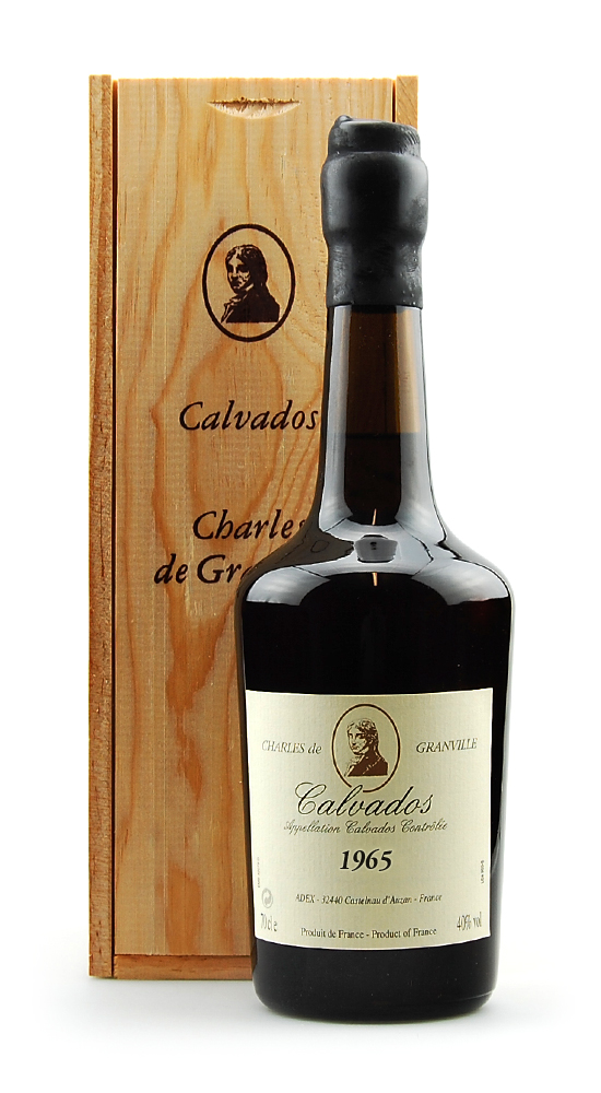 Calvados 6 Flaschen 1958, 1964, 1973, 1980, 2 x 1968