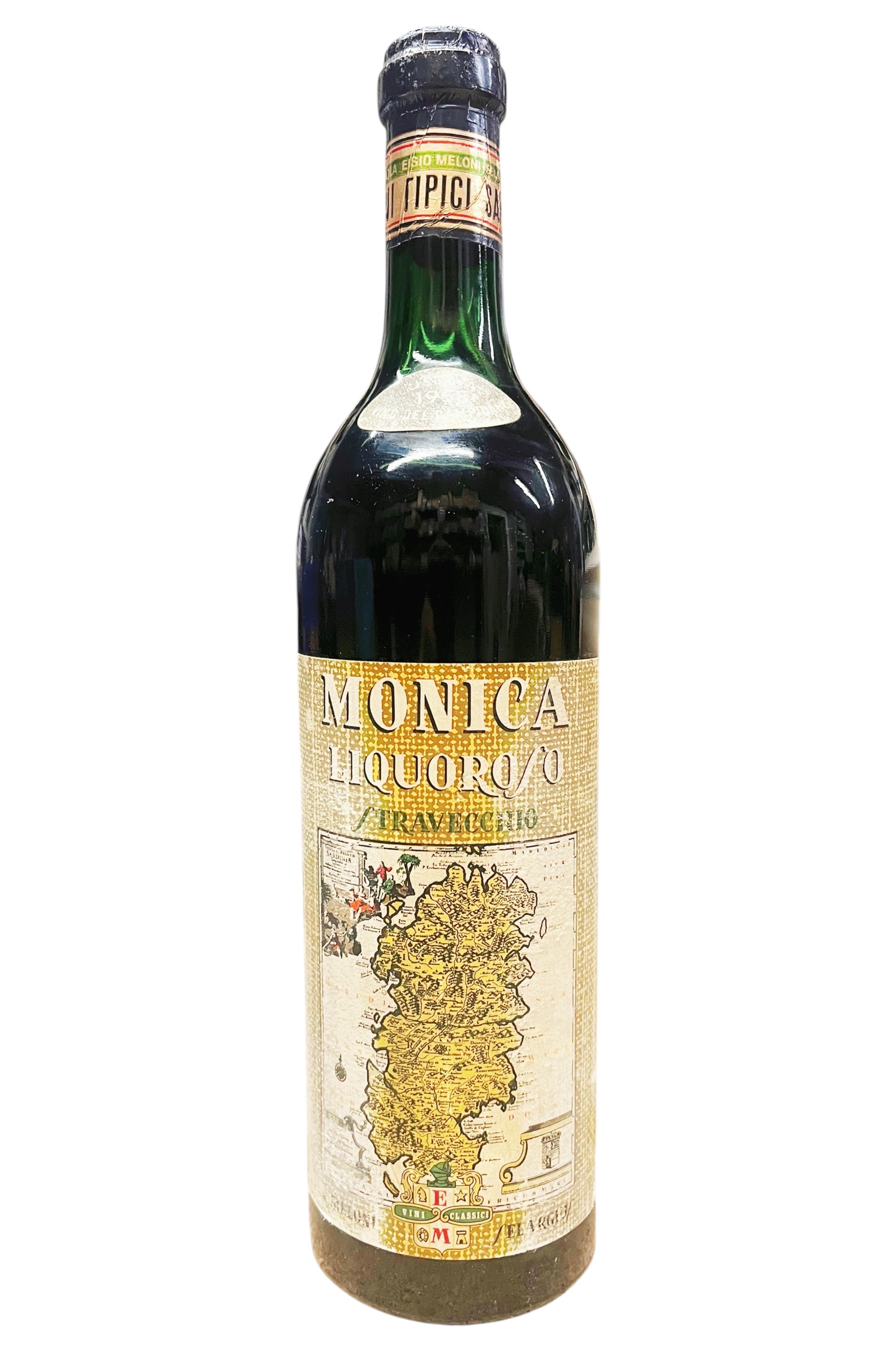 Wein 1958 Vino Monica Liquoroso Stravecchio