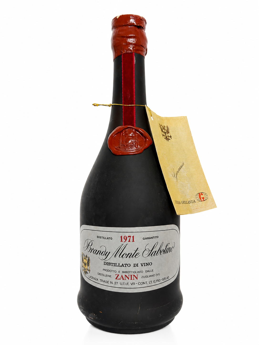 Brandy 1971 Monte Sabotino Zanin Distillato di Vino