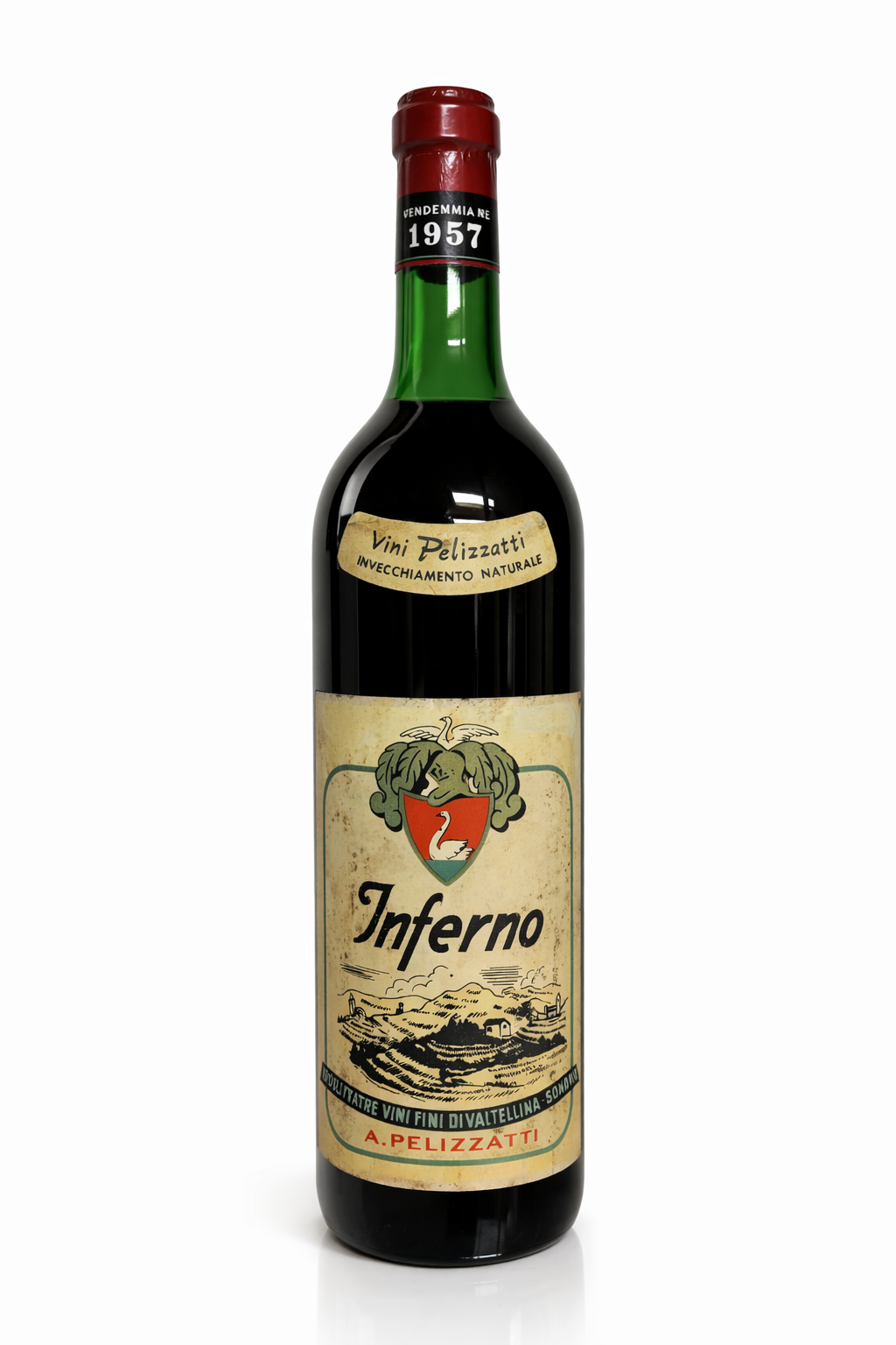 Wein 1957 Inferno Invecchiamento Pelizzatti