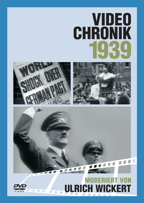DVD 1939 Chronik Deutsche Wochenschau in Holzkiste mit Gravur