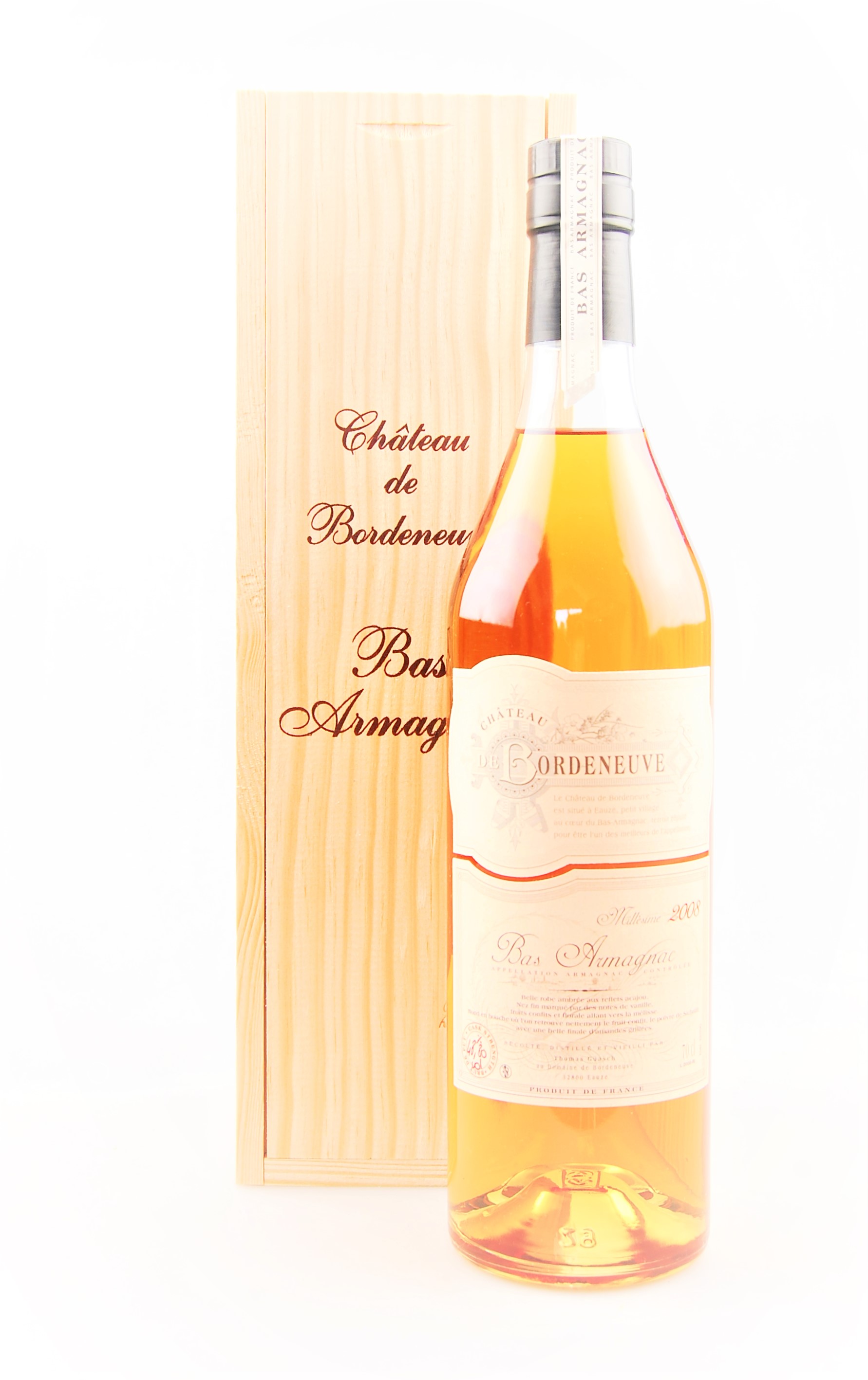 Armagnac 2008 Bas-Armagnac Chateau de Bordeneuve