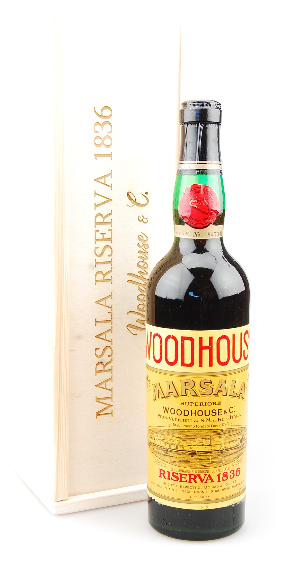 Wein 1836 Marsala Riserva Superiore Woodhouse