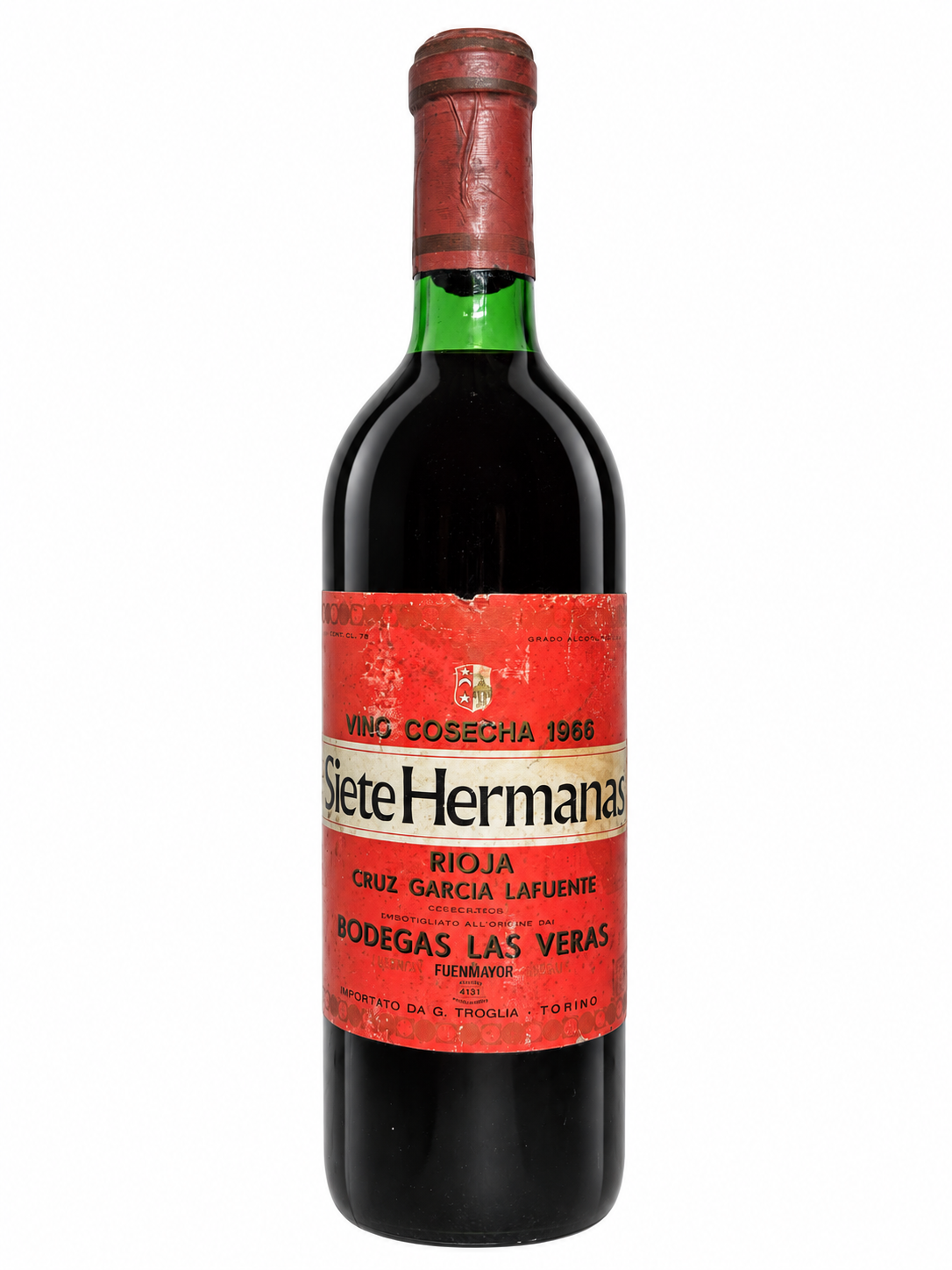 Wein 1966 Rioja Siete Hermanas Las Veras