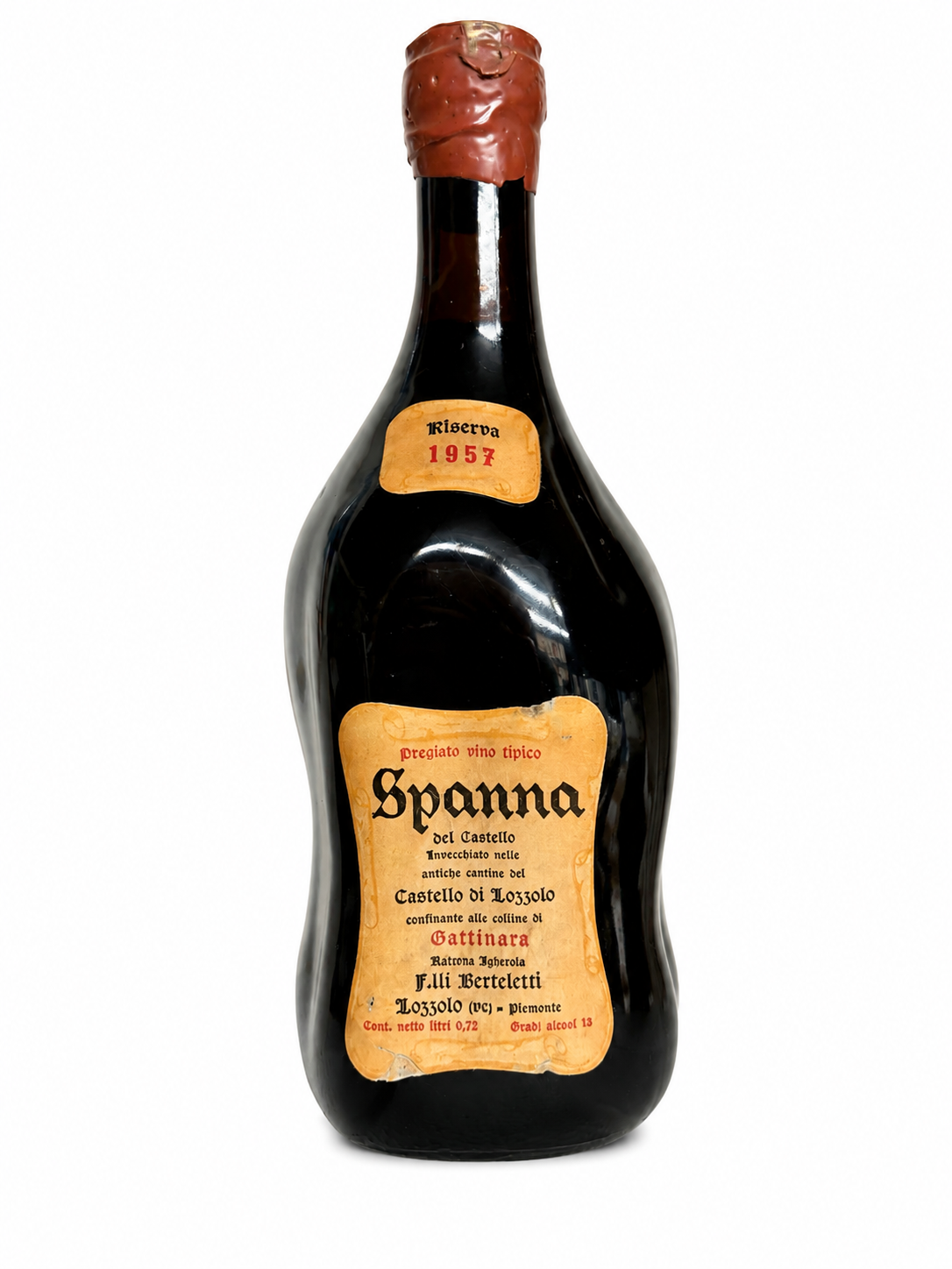 Wein 1957 Spanna Riserva Castello di Lozzolo Berteletti