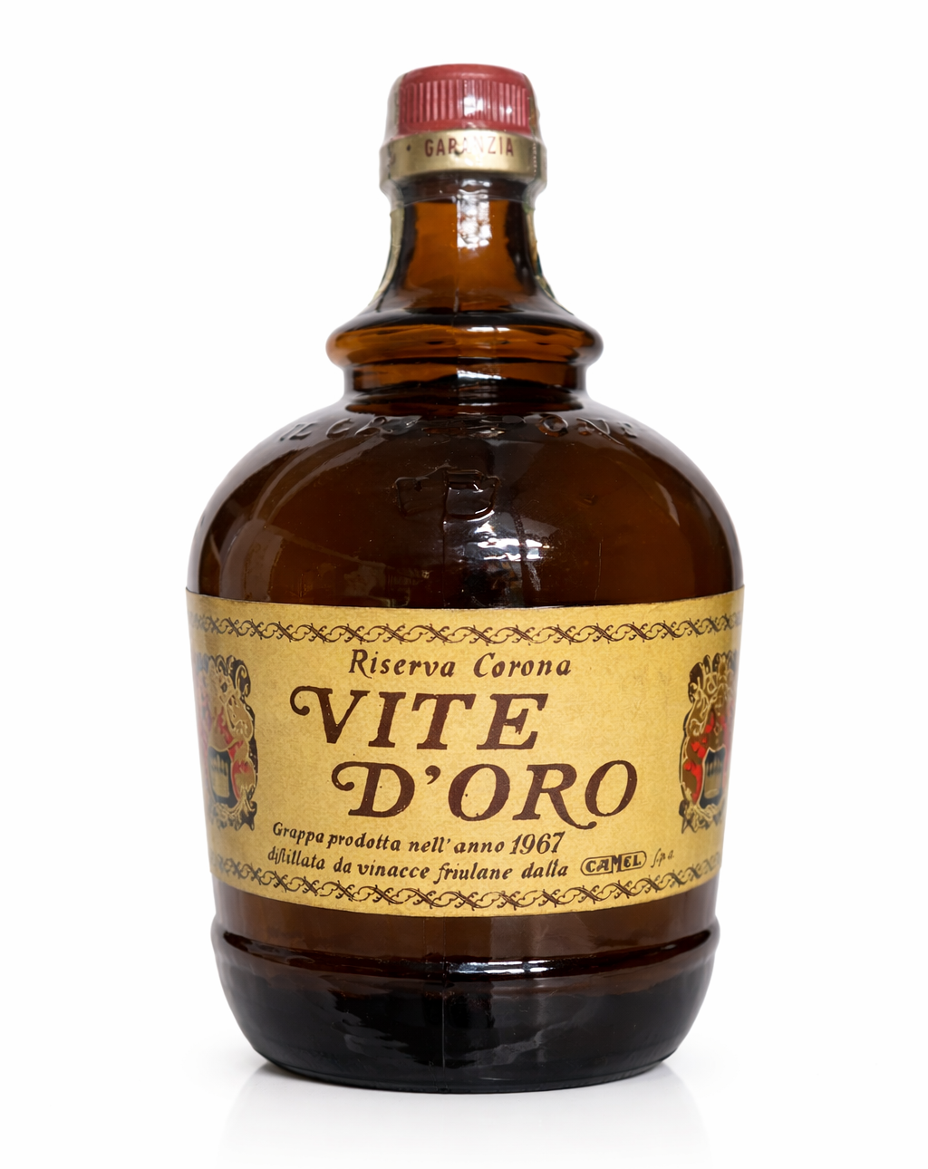 Grappa 1967 Vite d'Ora Camel Stravecchia Magnum