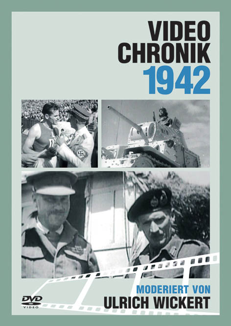 DVD 1942 Chronik Deutsche Wochenschau in Holzkiste mit Gravur