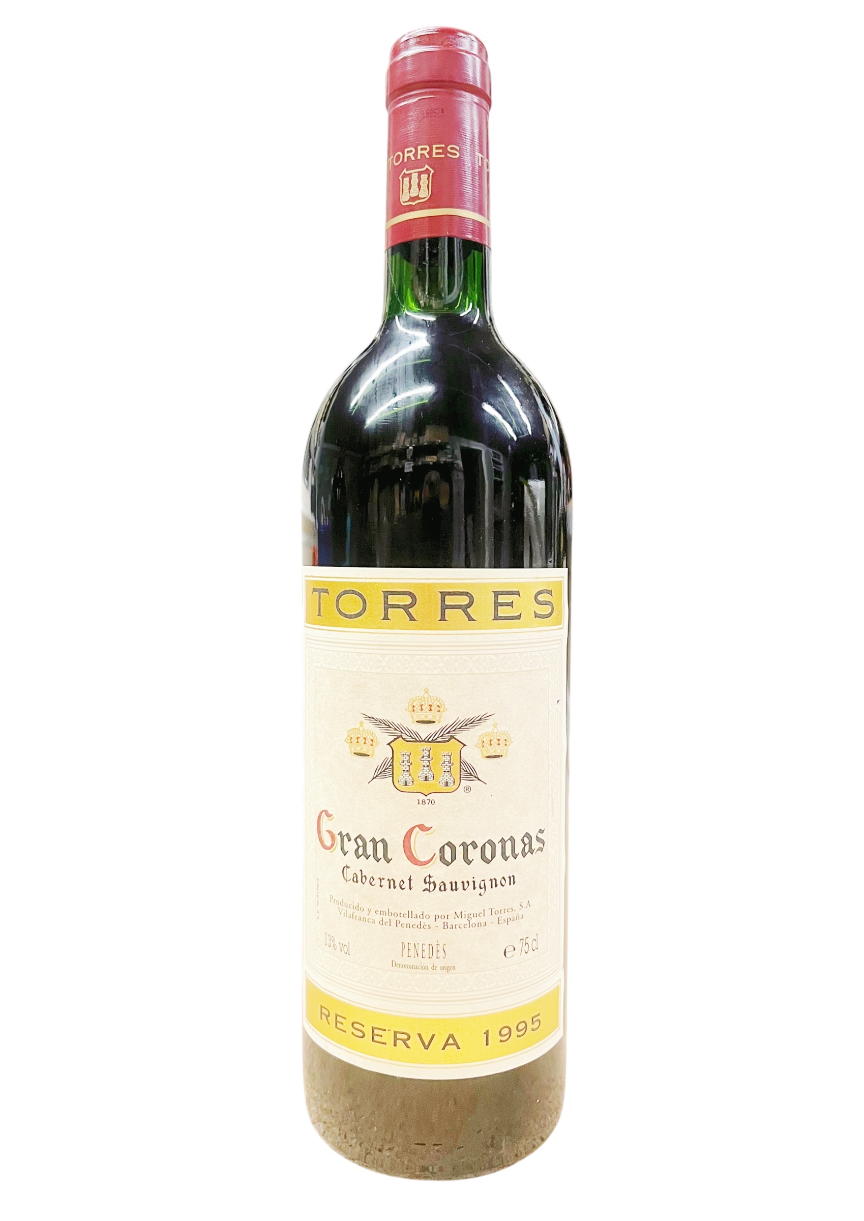 Wein 1995 Cabernet Sauvignon Gran Coronas Reserva Torres