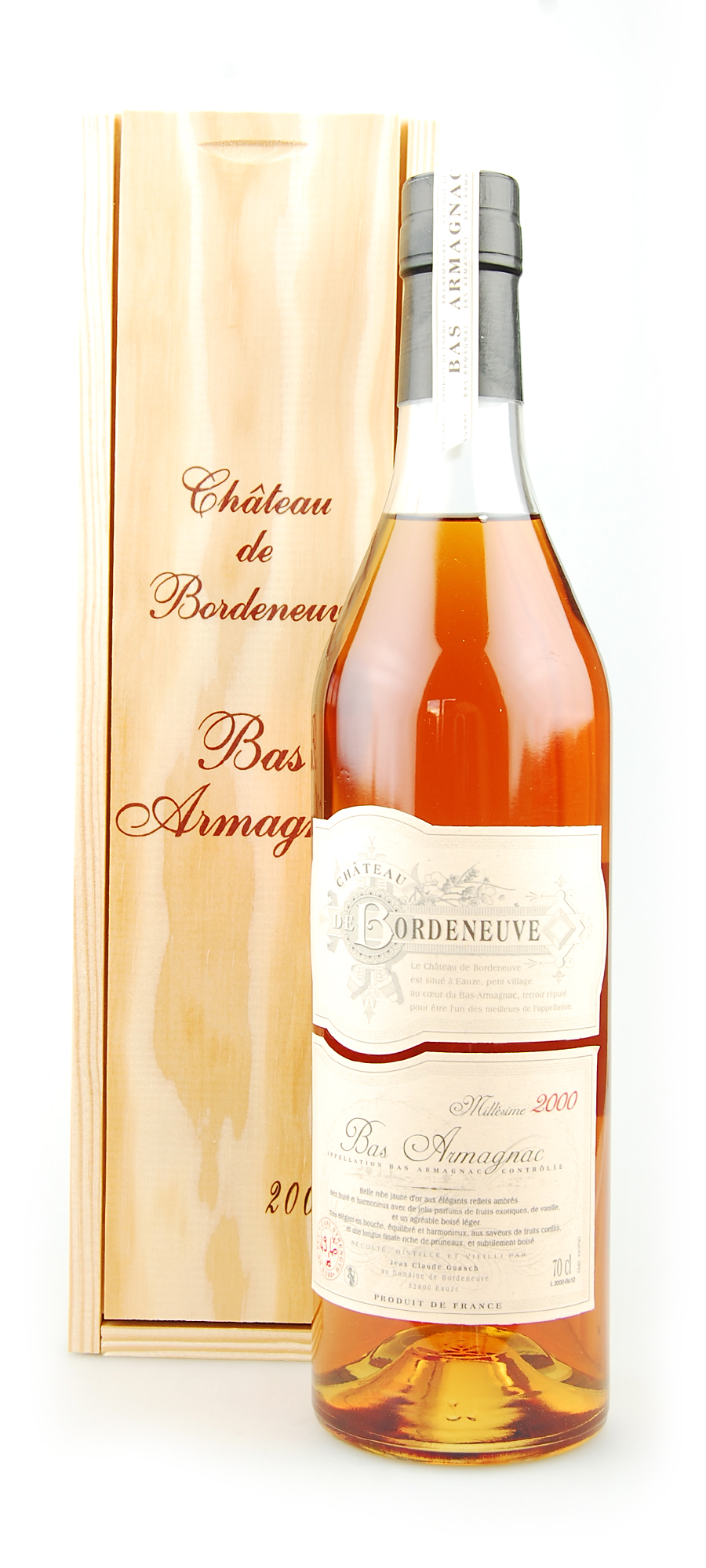 Armagnac 2000 Bas-Armagnac Chateau de Bordeneuve