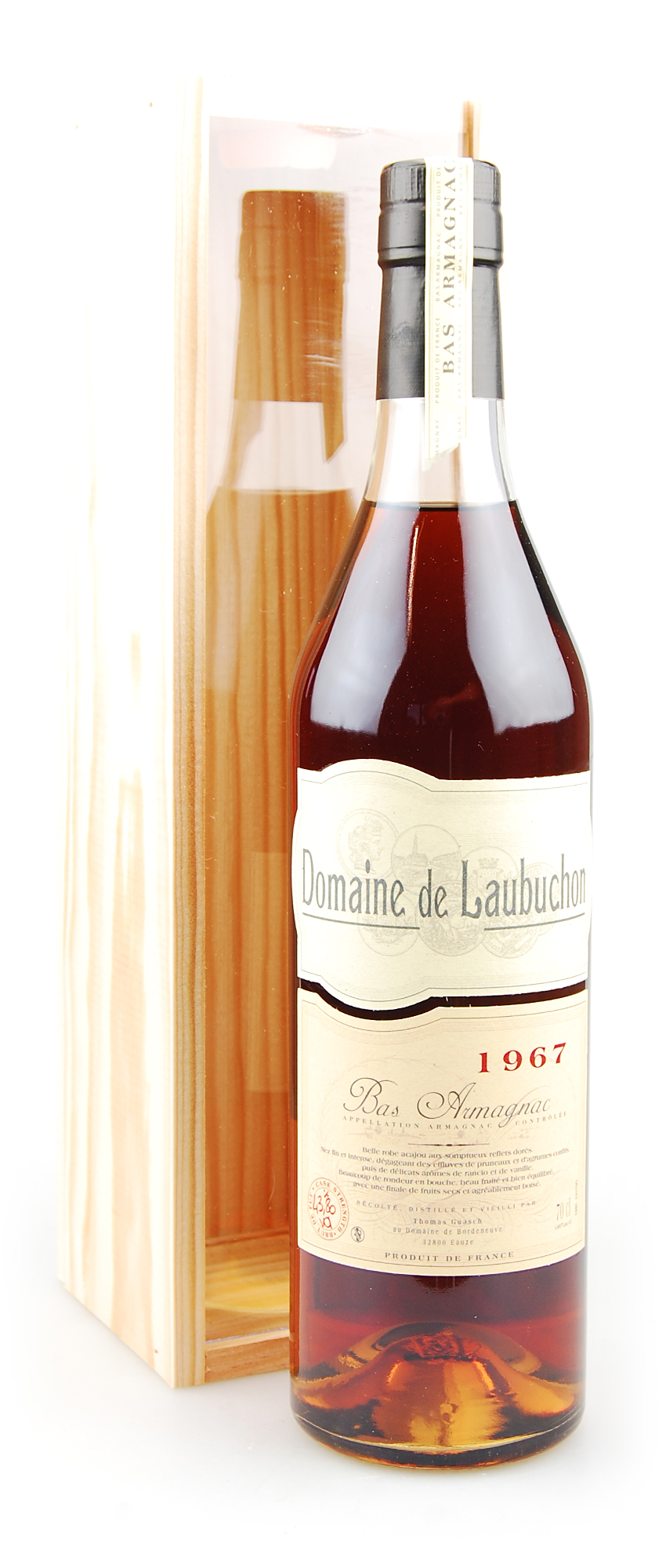 Armagnac 1967 Bas-Armagnac Domaine de Laubuchon