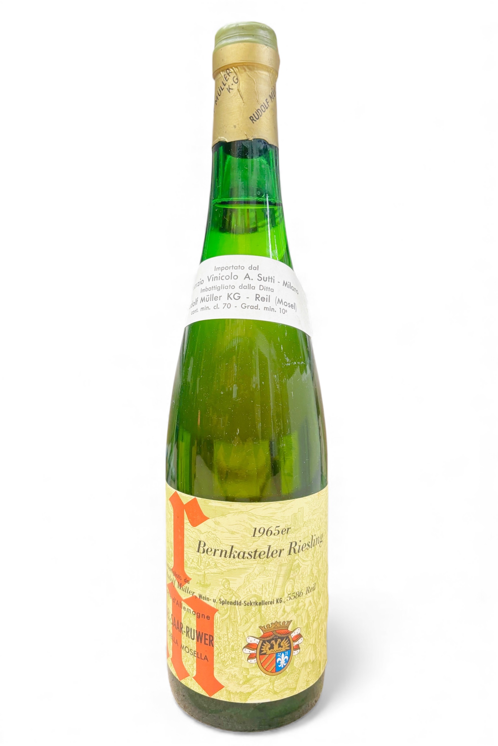 Wein 1965 Bernkasteler Riesling Rudolf Müller