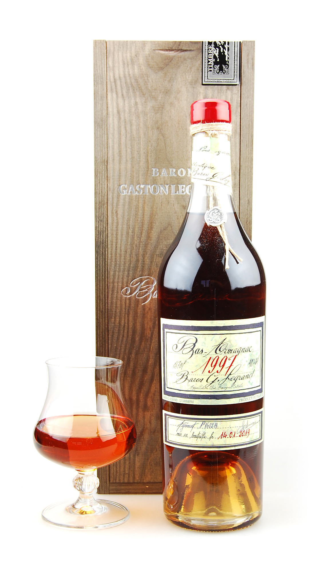 Armagnac 1997 Bas-Armagnac Baron Gaston Legrand