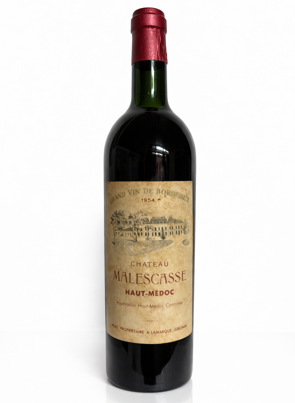 Wein 1954 Chateau Malescasse Haut-Medoc