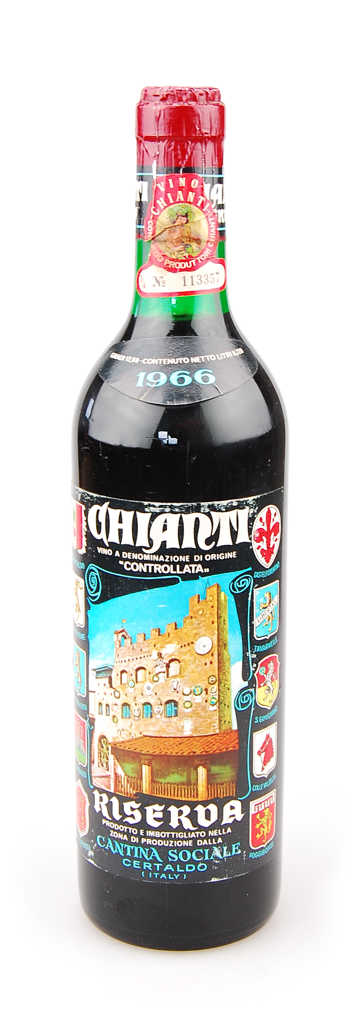 Wein 1966 Chianti Riserva Cantine Sociale Certaldo
