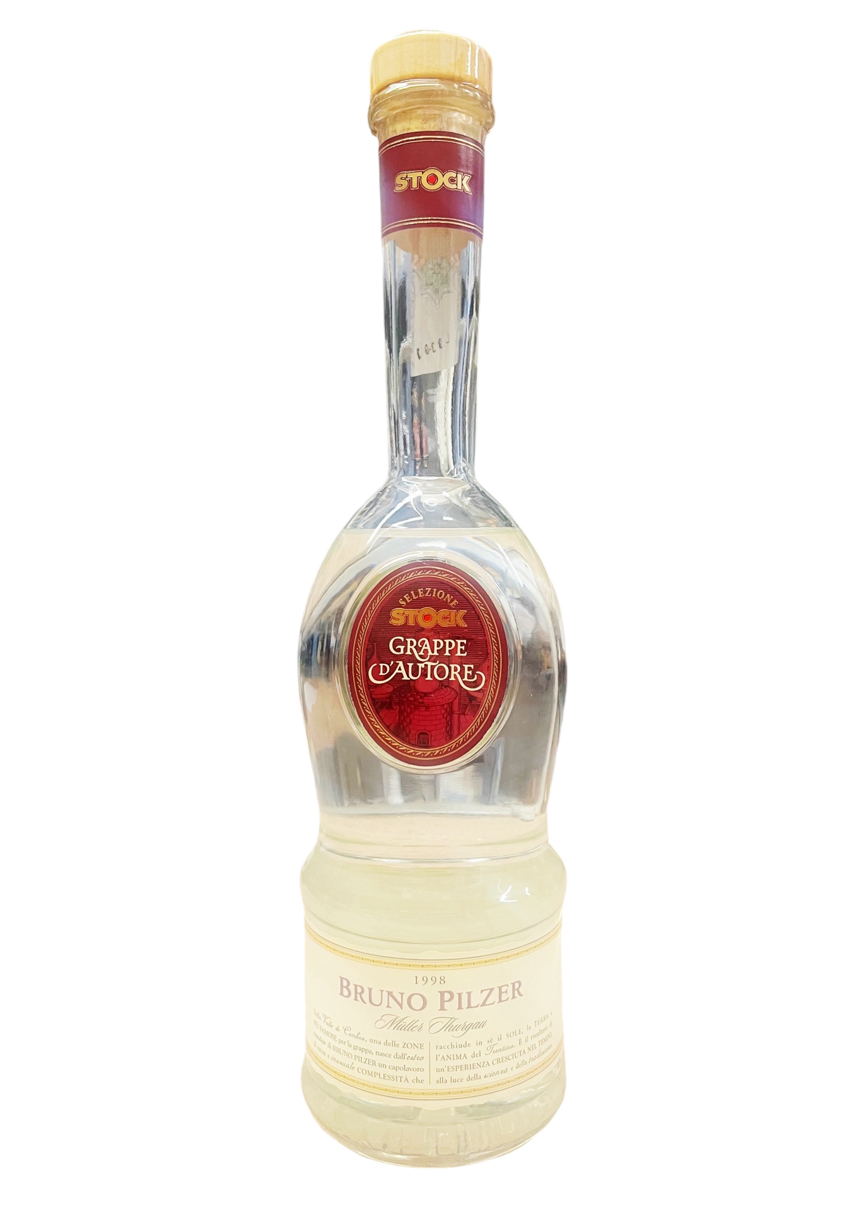 Grappa 1998 d´Autore Bruno Pilzer Müller-Thurgau
