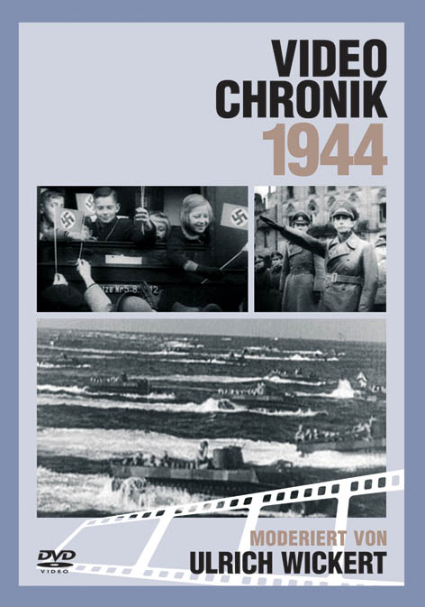 DVD 1944 Chronik Deutsche Wochenschau in Holzkiste mit Gravur