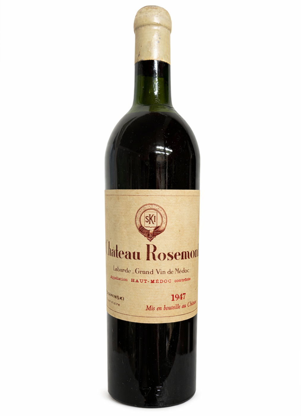 Wein 1947 Chateau Rosemont Haut-Medoc