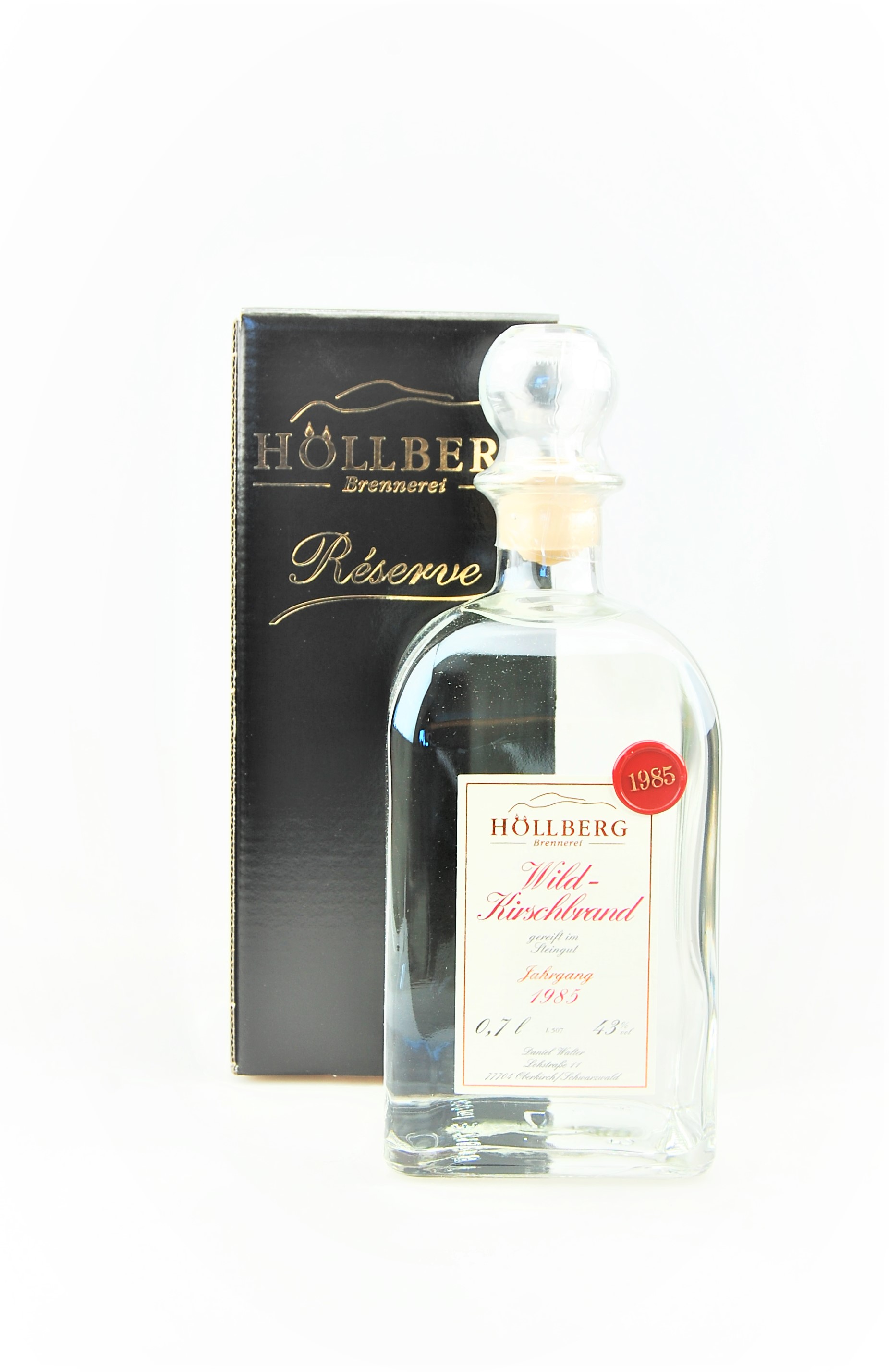 Obstbrand 1985 Wildkirsch-Brand Reserve