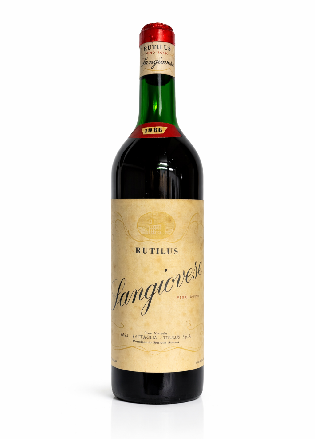 Wein 1966 Sangiovese Rutilus Fazi Battaglia