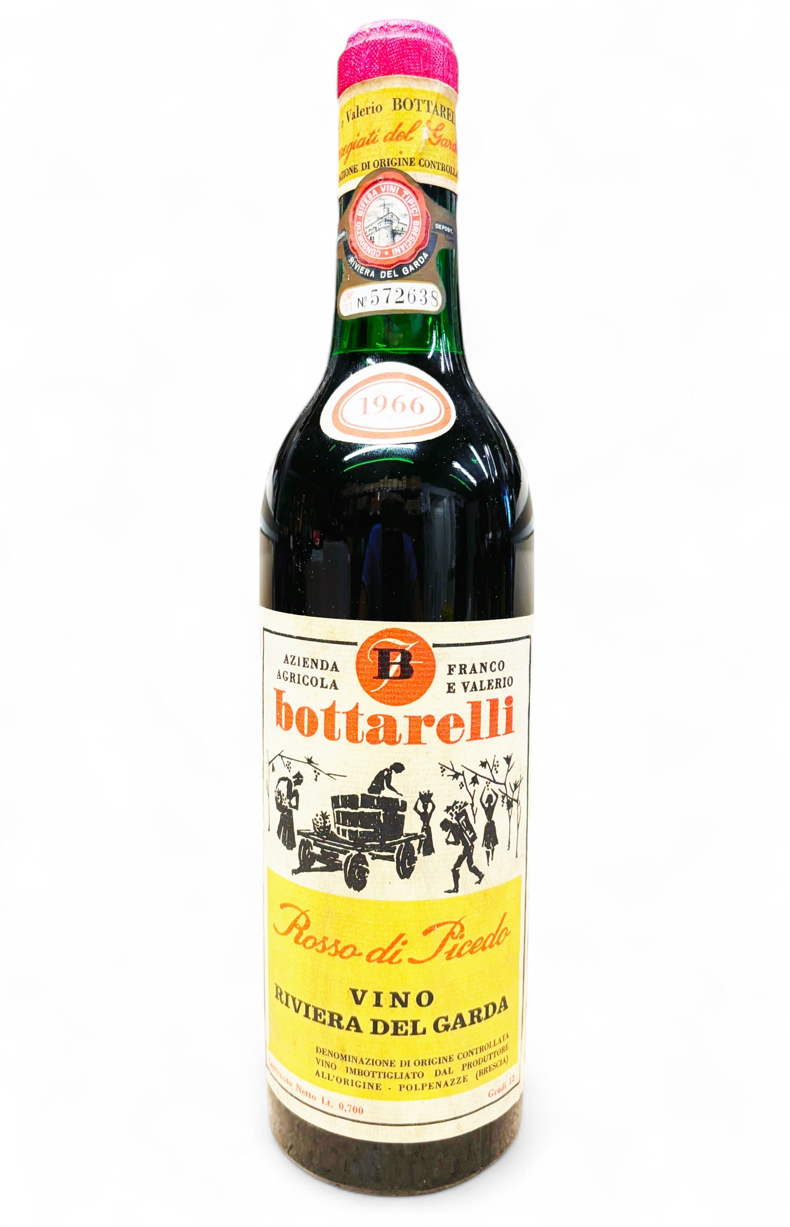 Wein 1966 Rosso di Picedo Botarelli