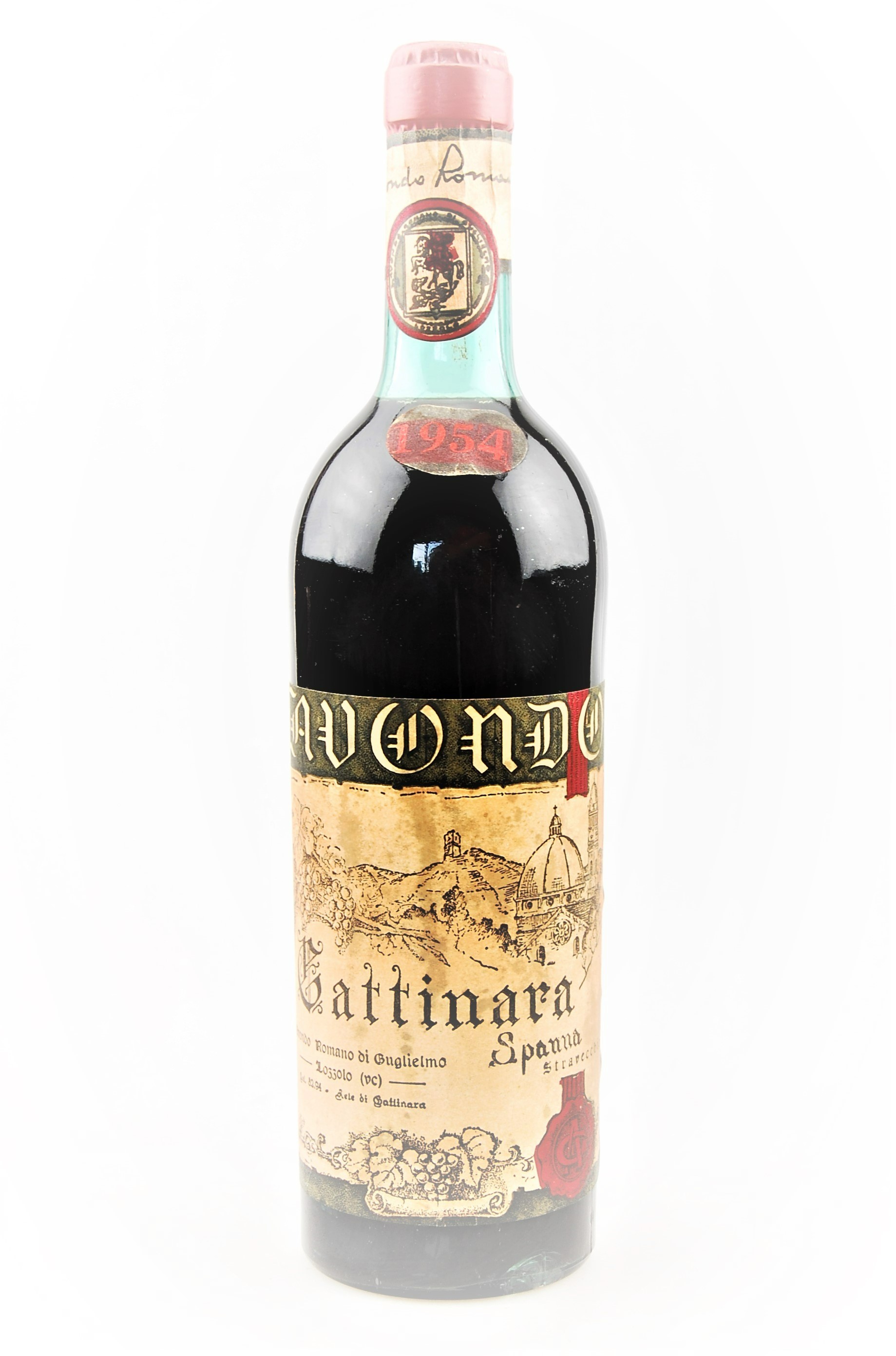 Wein 1954 Gattinara Stravecchio Avondo - Unser Tipp!!