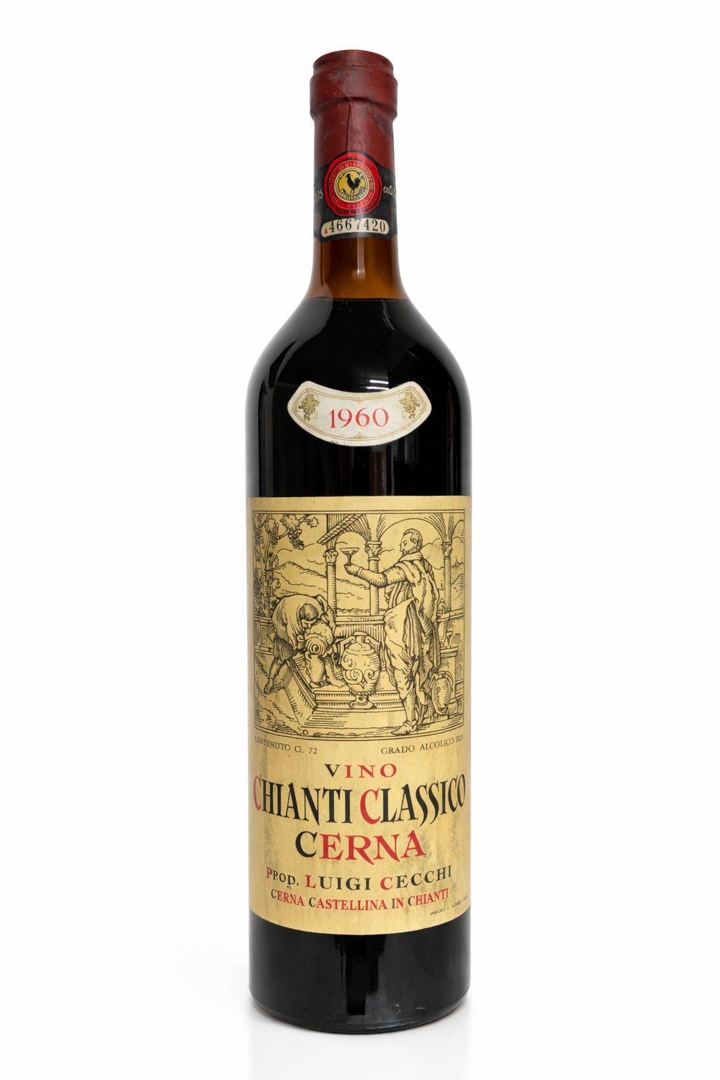 Wein 1960 Chianti Classico Cerna