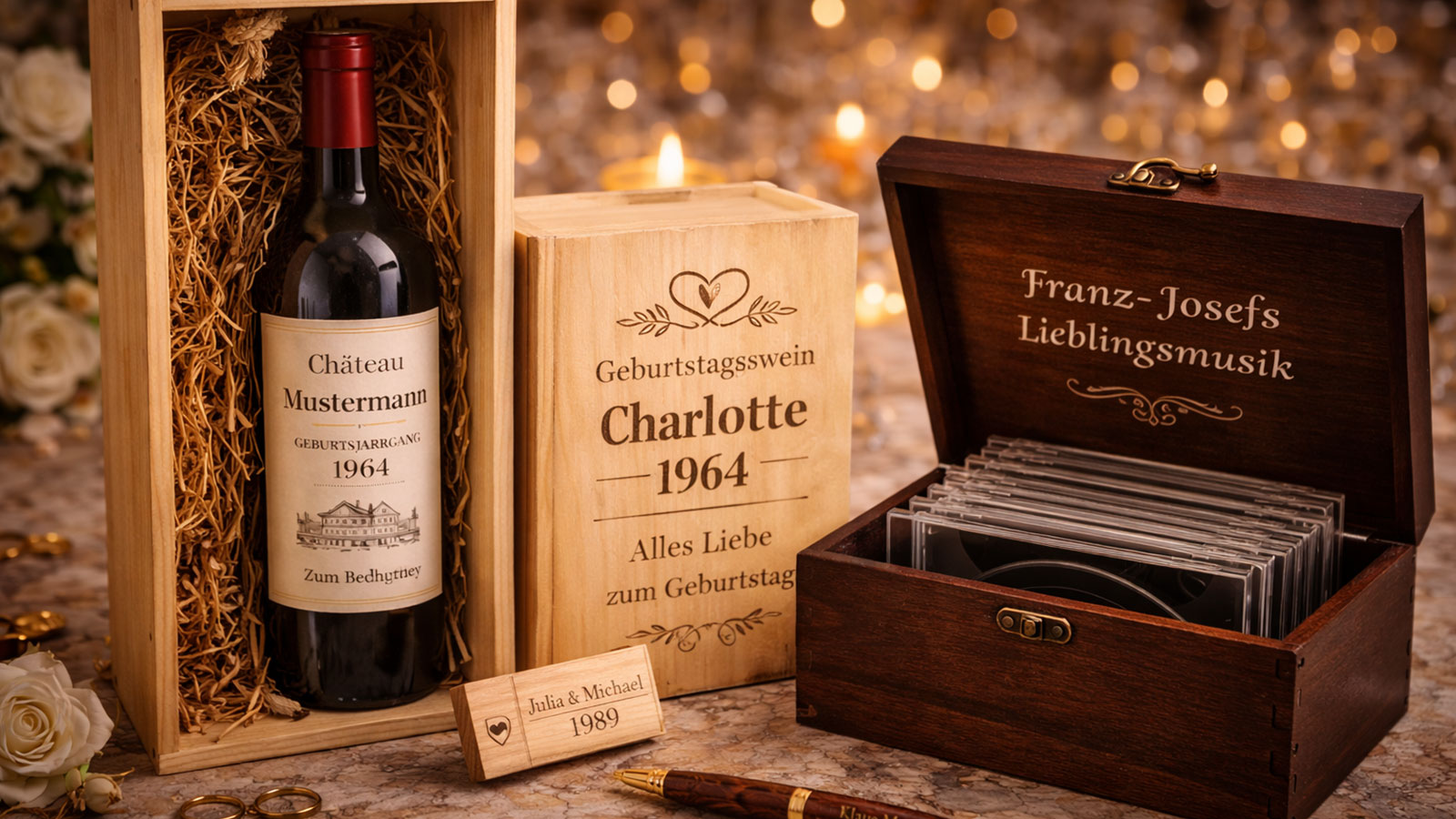 Personalisierbare Produkte